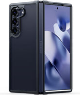 FNTCASE Samsung Galaxy Z Fold 6 ケース: つや消しマット 薄型 軽量 ミリタリーグレード 保護カバー 耐久性 頑丈 落下防止 耐衝撃 TPU ケース